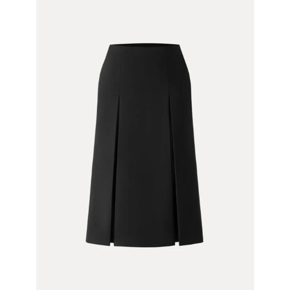 OGL Mid Rise Pleated A-Line Pull-on Skirts with Pockets SIZE S NWT